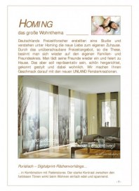 UNLAND International GmbH HOMING - das große Wohnthema Mai 2012 KW20