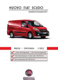 Fiat Group Automobiles Switzerland SA Scudo Warentransport 2012 Januar 2012 KW52