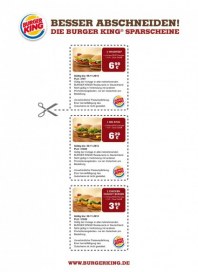 BURGER KING Burger King Gutschein 1 November 2012 KW44