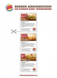 BURGER KING Burger King Gutschein 1 November 2012 KW46 1