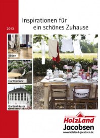Holzland Jacobsen Inspirationen für ein schönes Zuhause Mai 2013 KW20