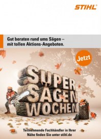 Stihl Jetzt: Super Sägen Wochen November 2014 KW44