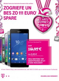 Telekom Shop Zogriefe un bes zo 111 Euro¹ spare Januar 2015 KW05