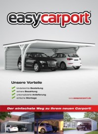 Easycarport Der einfache Weg zu Ihrem neuen Carport Februar 2015 KW09