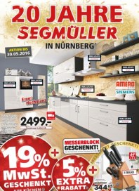 Segmüller Küchen - 20 Jahre Segmüller Mai 2016 KW20