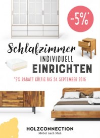 E-Furniture Europe - Holzconnection Schlafzimmer individuell einrichten September 2016 KW37