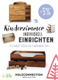 Holzconnection Kinderzimmer individuell einrichten Oktober 2016 KW43