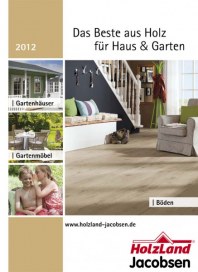 Holzland Jacobsen Das Beste aus Holz für Haus & Garten April 2012 KW14