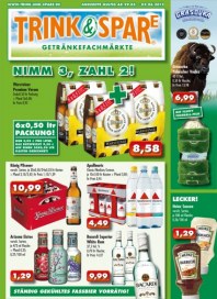 Trink und Spare Nimm 3 , zahl 2 Mai 2012 KW22