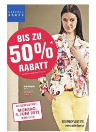 Kleiderbauer Kleiderbauer Angebote bis 16.06.2012 Juni 2012 KW23 Kleiderbauer Kleiderbauer Angebote bis 16.06.2012 Juni 2012 KW23