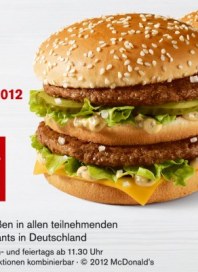 McDonald's Jetzt neue Gutscheine Juni 2012 KW24