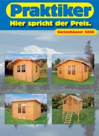 Praktiker Bau- und Heimwerkermärkte Holding AG Gartenhäuser & Blockhäuser Mai 2012 KW20