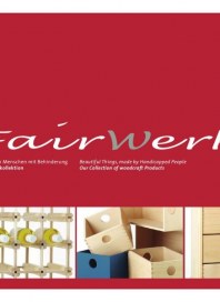 Fairwerk Holzkollektion Mai 2012 KW20