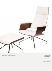 THONET GmbH Sessel mit Hocker S850 Mai 2012 KW21