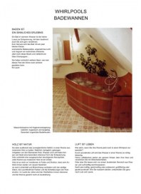 Anton Müther GmbH Whirlpools Badewannen - Massivholzwanne für Bad und Heimsauna Mai 2012 KW21