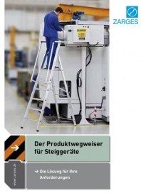 GS Workfashion Zarges Produktwegweiser für Steiggeräte Mai 2012 KW21
