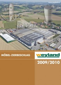 Weyland GmbH Möbel-Zierbeschlag 09/10 Mai 2012 KW21