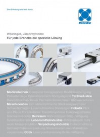 Franke GmbH Wälzlager, Linearsysteme Mai 2012 KW21