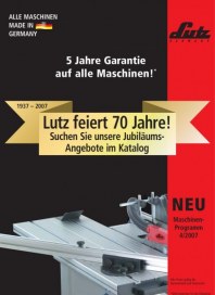 Wagner Metalltechnik GmbH Maschinen-Programm Mai 2012 KW21