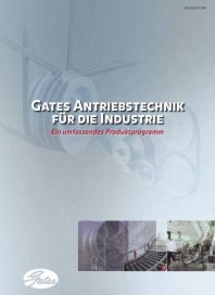 Kutzendörfer und Dworak GmbH Gates Antriebstechnik für die Industrie Mai 2012 KW21