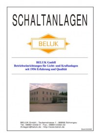 Beluk GmbH Schaltanlagen Mai 2012 KW22