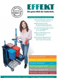 Fachgroßhandel für Reinigungsbedarf Effekt GmbH Reinigungsprodukte und Reinigungsmaschinen für Gewer