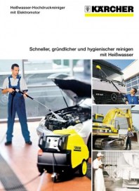 Kaercher-Schlicht Heisswasser Hochdruckreiniger mit Elektromotor Mai 2012 KW22