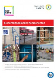 Simplified Safety GmbH Sicherheitsgeländerkomponenten Mai 2012 KW22