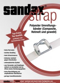 Sandax GmbH Strap - Polyester Umreifungsbänder Mai 2012 KW22