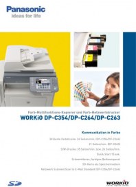 Panasonic Deutschland eine Division der Panasonic Marketing Europe GmbH Workio DP-C354/DP-C264/DP-C2 Panasonic Deutschland eine Division der Panasonic Marketing Europe GmbH Workio DP-C354/DP-C264/DP-C2