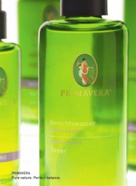 Primavera Life GmbH Pure nature. Perfect balance Juni 2012 KW22 Primavera Life GmbH Pure nature. Perfect balance Juni 2012 KW22