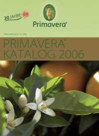 Primavera Life GmbH Endverbraucher Katalog Juni 2012 KW22 Primavera Life GmbH Endverbraucher Katalog Juni 2012 KW22