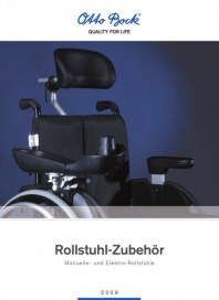 Otto Bock HealthCare GmbH Rollstuhl-Zubehör Juni 2012 KW22