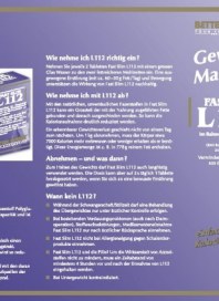 Better Bodies GmbH Gewicht Management Juni 2012 KW22