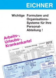 EICHNER Organisation GmbH & Co. KG Formulare und OrganisationsSysteme für Ihre PersonalAbteilung 201