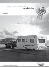 Carado GmbH Caravans - Preise / Technische Daten 2012 Januar 2012 KW52