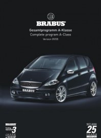 Brabus GmbH BRABUS Programm Mercedes Benz A-Klasse W/C 169 Juni 2012 KW23