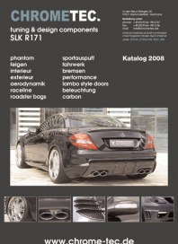 CHROMETEC.  High Quality Tuning für Mercedes Benz Geschäftsführer: Patrick Grimm SLK R171 Tuning Ka