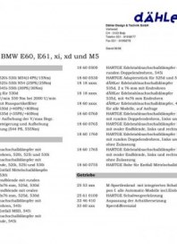Dähler Design & Technik GmbH Tuningteile für den BMW 5er E60 Limo Juni 2012 KW23