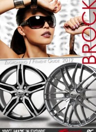 Brock Alloy Wheels GmbH Brock Zuordnungskatalog 2012 Januar 2012 KW52