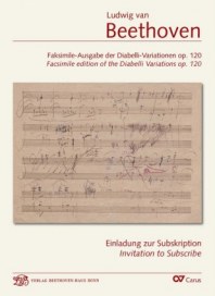 Carus-Verlag GmbH & Co KG  Musikverlag Beethoven: Diabelli-Variationen Juni 2012 KW23