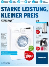 KARSTADT Starke Leistung, kleiner Preis August 2012 KW33 KARSTADT Starke Leistung, kleiner Preis August 2012 KW33