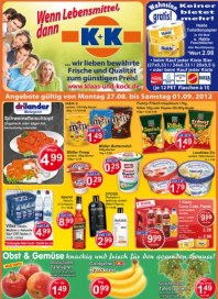 K+K - Klaas & Kock Wenn Lebensmittel, dann K+K August 2012 KW35 3 K+K - Klaas & Kock Wenn Lebensmittel, dann K+K August 2012 KW35 3