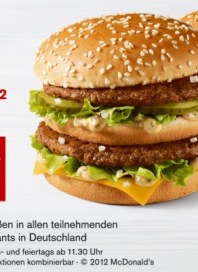 McDonalds Die Gutscheine sind wieder da September 2012 KW37