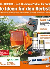 HKL Baumaschinen Gute Ideen für den Herbst 2012 September 2012 KW35 1 HKL Baumaschinen Gute Ideen für den Herbst 2012 September 2012 KW35 1