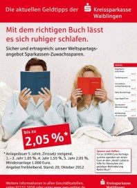 Kreissparkasse Waiblingen Geldtipps für den Herbst 2012 Oktober 2012 KW42 Kreissparkasse Waiblingen Geldtipps für den Herbst 2012 Oktober 2012 KW42