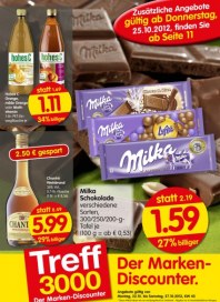 Treff 3000 Der Marken-Discounter Oktober 2012 KW43 3