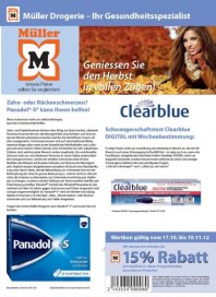 Müller Geniessen Sie den Herbst in vollen Zügen Oktober 2012 KW42 Müller Geniessen Sie den Herbst in vollen Zügen Oktober 2012 KW42