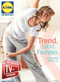 Lidl Trend. Sport. Fashion November 2012 KW45