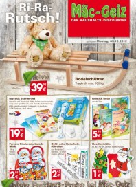 Mäc-Geiz Ri-Ra-Rutsch Dezember 2012 KW49 Mäc-Geiz Ri-Ra-Rutsch Dezember 2012 KW49